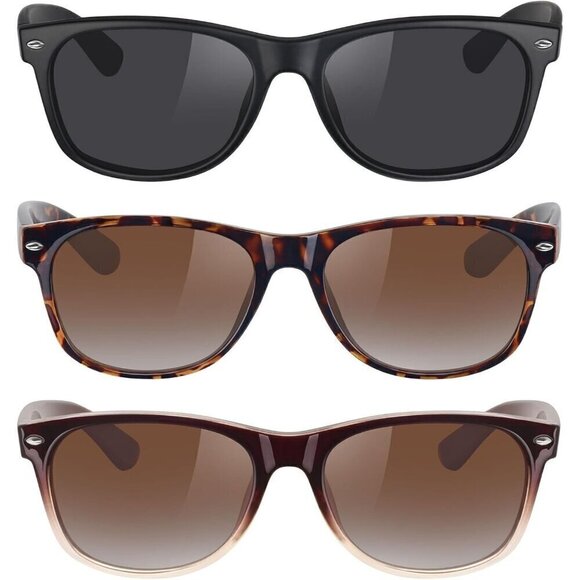 ? Retro Polarized Women Black Classic Trendy Driving Protection Sunglasses main image 8